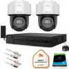 Zestaw monitoringu Hilook 2 kamery IP PTZ 2MP PTZ-N2MP-P 2.8mm
