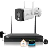 Zestaw monitoringu IP Dahua Kamera WI-FI 3MPx aktywne odtraszanie LED IR do 30m