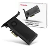 Adapter Axagon PCEM2-DC PCI-E x4 na M.2 NVMe z chłodzeniem