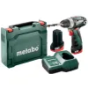 Wiertarko-wkrętarka akumulatorowa Metabo PowerMaxx BS Basic 12V 2x2Ah Ładowarka Walizka