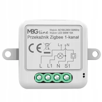 MBG LINE Sterownik oświetlenia 1-kanałowy Zigbee Tuya