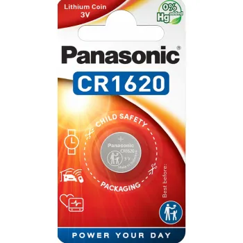 Bateria CR1620 1BL PANASONIC 3V 70mAh (1 szt.)