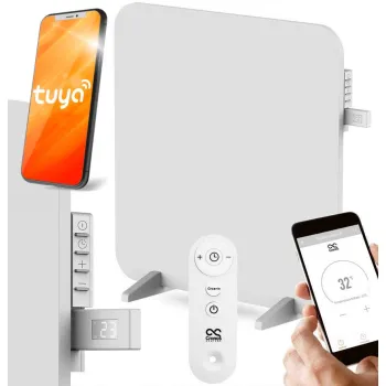 GRZEJNIK PODCZERWIEŃ IR METALOWY PILOT 450W WIFI CR-500