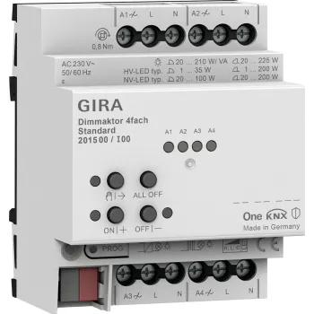 GIRA aktor ściemniający 4x standard KNX ONE 201500