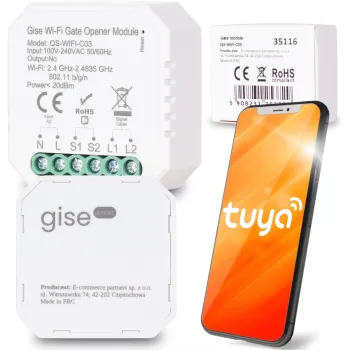 GISE SMART Gate module Moduł do sterowania bramą Tuya WiFi GEN 2