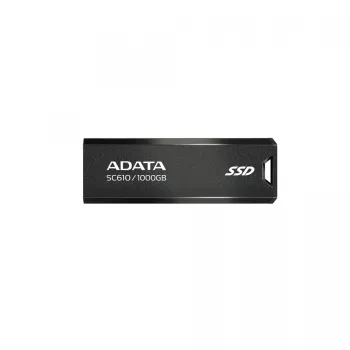 Dysk SSD Adata zewnętrzny SC610 1000 GB USB3.2A Gen2 czarny