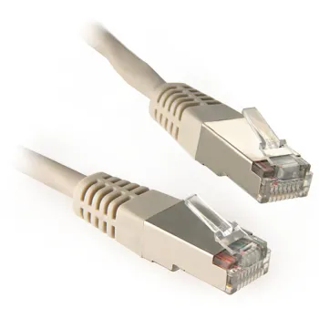 PATCHCORD KAT5E FTP 2M SZARY