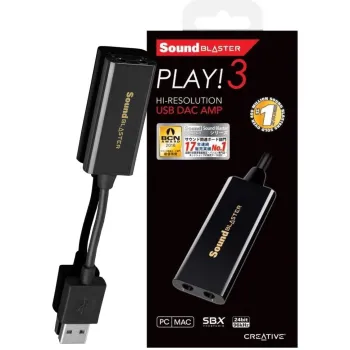 Karta dźwiękowa Creative Sound Blaster PLAY! 3 zewnętrzna
