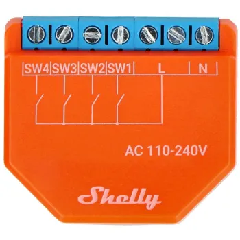 Shelly Plus i4 Kontroler/aktywator scen WIFI