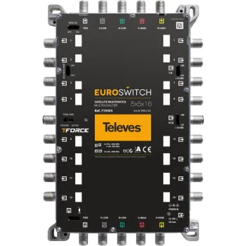 EuroSwitch Televes 5x5x16 ref. 719505
