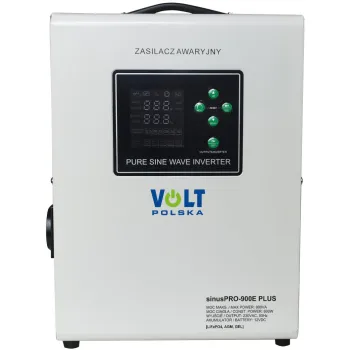 Przetwornica VOLT POLSKA SINUSPRO 900E PLUS 12V 600/900W LiFePO4, MENU