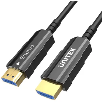 Unitek Kabel optyczny HDMI 2.0 AOC 4K 60Hz 50m