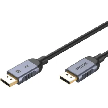 Kabel DisplayPort Unitek 1.4 8k 60hz, 4k 240hz, HD, 1m