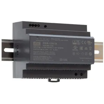 ZASILACZ IMPULSOWY NA SZYNĘ DIN MEAN WELL HDR-150-12 12V/150W/11.3A
