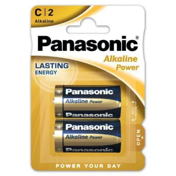 Bateria LR14 / APB / 2BP PANASONIC BRONZE Alcaline (blister 2 szt.)