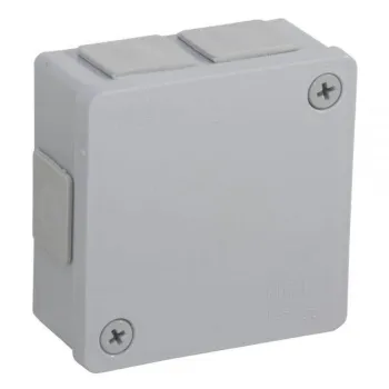 Puszka natynkowa pusta 6 wlotów VIPLAST VP-22 SZARA IP55 86x86x40mm 022-03