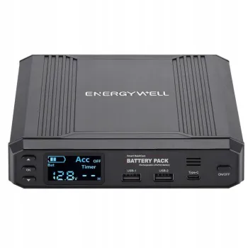 Powerbank do KAMER SAMOCHODOWYCH ENERGY WELL P6 8000mAh 102,4Wh wyświetlacz