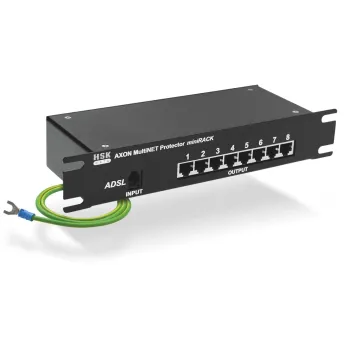 Ogranicznik przepięć AXON Multi Net Protector miniRACK 8+1