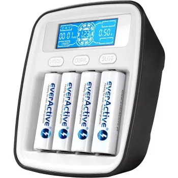 Ładowarka procesorowa do akumulatorków AA / AAA everActive NC1000M