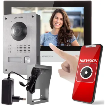 ZESTAW WIDEODOMOFONOWY HIKVISION DS-KIS703Y-P