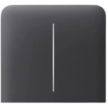 AJAX SideButton (2-gang) vertical (graphite)