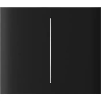 AJAX CenterButton (2-gang) vertical (black)