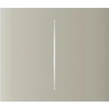 AJAX CenterButton (2-gang) vertical (ivory)