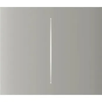 AJAX CenterButton (2-gang) vertical (oyster)
