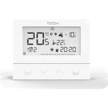Przewodowy dwustanowy regulator pokojowy biały ST-292v3 Tech sterowniki
