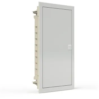 PLASTIKOWA OBUDOWA INSTALACYJNA Z DRZWIAMI METALOWYMI, PODTYNK., IP40, 3 RZĘDY, 36 MODUŁÓW Noark PMF 36 107103
