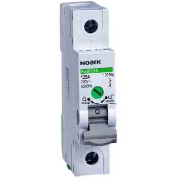 ROZŁĄCZNIK IZOLACYJNY, SZER. 1 MODUŁ, 1P, 63A, Ex9I125 1P 63A Noark 100864