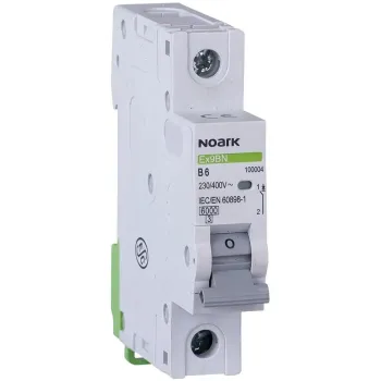 WYŁĄCZNIK NADPRĄDOWY 6 KA, B, 20A, 1P, Ex9BN 1P B20 Noark 100009
