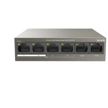 SWITCH POE TENDA TEF1106P-4-63W