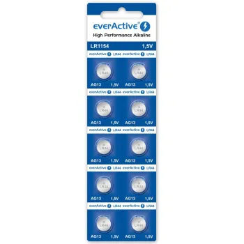 Bateria G13 / LR44 / LR1154 everActive 1,5V (blister 10 szt.)