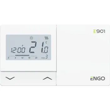 ENGO Controls E901 - Regulator temperatury przewodowy, tygodniowy, elektroniczny