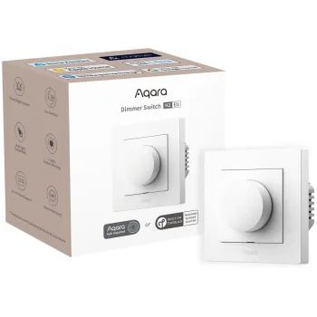 Aqara Dimmer Switch H2 EU Biały Ściemniacz światła z pokrętłem KD-R01D