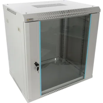 Szafa Rack 12U wisząca do złożenia 600x450 Pulsar RWA1264-G szara