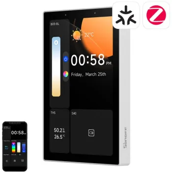 Panel sterowania WiFi/Bluetooth/ZigBee Matter SONOFF NSPanel Pro 120 (biały) NSPanel120PW