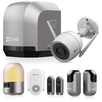 Zestaw Ezviz HG2 600 PRO do 600kg bram przesuwnych z kamerą H3C 2K+