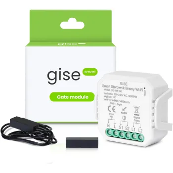 GISE Smart Moduł do sterowania bramą WiFi z czujnikiem otwarcia | Tuya | GG-WF-02