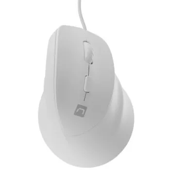 Mysz wertykalna Natec Crake 2 Pro 12800DPI biały