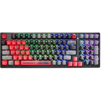Klawiatura mechaniczna A4TECH BLOODY S98 USB Sports Red (BLMS Red Plus Switches)