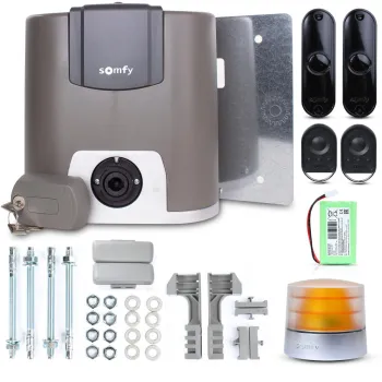 Zestaw Somfy Elixo 500 3S IO Comfort Pack do 500kg bram przesuwnych