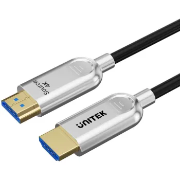 Unitek Kabel optyczny HDMI 2.0 AOC 4K 60Hz 20 m
