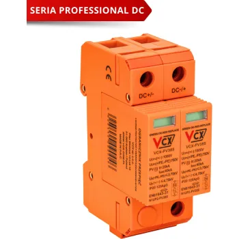 Ogranicznik przepięć fotowoltaiczny DC klasy C 2P (T2) 1000V PV 385 VCX