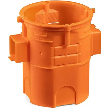 Puszka instalacyjna p/t 60 łączona, ekstra-głeboka S60GF pomarańczowa | 33008008 Simet 10szt
