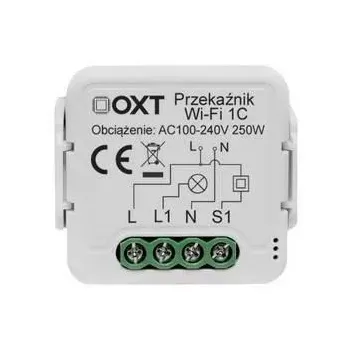 Moduł OXT mini przekaźnik 1 obwód WiFi TUYA