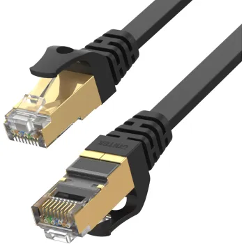 Kabel Ethernet Unitek patchcord cat.7 SSTP (8P8C), RJ-45 LAN, przewód sieciowy 20m, płaski
