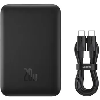 Powerbank Baseus Magnetic Mini PPCX070001 10000mAh MagSafe 15W PD QC 20W USB-C + kabel