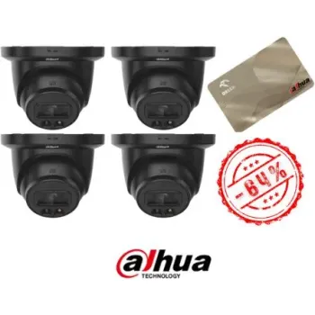 KAMERA IP DAHUA IPC-HDW2549TM-S-IL-0280B-BLACK Opakowanie zbiorcze 4szt.